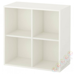 ⭐EKET⭐Кабинет с 4 перегородки, белый, 70x35x70 cm⭐ИКЕА-60333954
