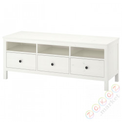 ⭐HEMNES⭐Тумба под ТВ, белое пятно, 148x47x57 cm⭐ИКЕА-80297021