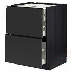 ⭐METOD / MAXIMERA⭐Sсstj 2fr/2n/śr/в шу, черный/Upplöv матантрацит, 60x60 cm⭐ИКЕА-89495267