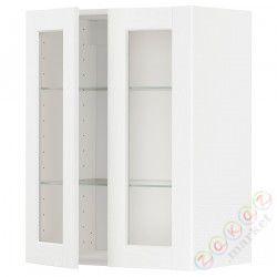 ⭐METOD⭐Шах половина/2 стакан Drz, белый Enköping/белый имитация дерева, 60x80 cm⭐ИКЕА-19473476