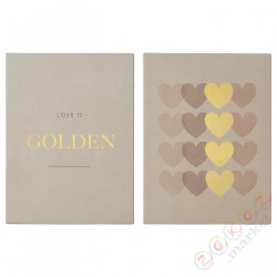 ⭐PJATTERYD⭐Образ, złota miłość, 30x40 cm⭐ИКЕА-90571302