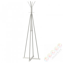 ⭐TJUSIG⭐Вешалка стоятьący, белый, 193 cm⭐ИКЕА-10152682