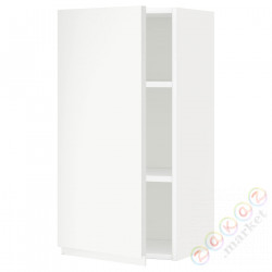 ⭐METOD⭐Навесной шкаф с полками, белый/Voxtorpматовый белый, 40x80 cm⭐ИКЕА-19460959
