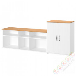 ⭐SKRUVBY⭐Тумба под ТВ, белый, 226x38x90 cm⭐ИКЕА-59494603