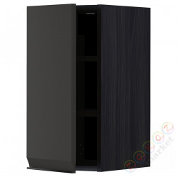 ⭐METOD⭐Навесной шкаф с полками, черный/Upplöv матантрацит, 30x60 cm⭐ИКЕА-29495468