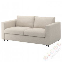 ⭐VIMLE⭐Диван 2-человекowa разложитьadана, Gunnared бежевый⭐ИКЕА-89545229