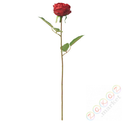 ⭐SMYCKA⭐Sztuczny цветок, внутренности/снаружи/Роза красный, 52 cm⭐ИКЕА-40571795