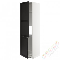 ⭐METOD⭐Шш н айс/проживающий 2Drz, черный/Lerhyttan черный морилка, 60x60x220 cm⭐ИКЕА-99260739