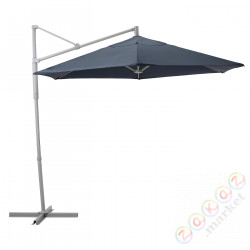 ⭐OXNO / LINDOJA⭐ZawieТишеny parasol, синий, 300 cm⭐ИКЕА-89291454