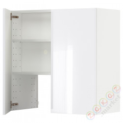 ⭐METOD⭐Шкаф okaнадa сполка/Drzс упражнениями, белый/Рингхульт белый, 80x80 cm⭐ИКЕА-79504352