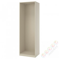 ⭐PAX⭐Каркас гардероба, серо-бежевый, 75x58x236 cm⭐ИКЕА-20458234