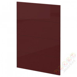 ⭐METOD⭐4 фасады посудомоечных машин, Калларпский блеск/темно-красно-коричневый, 60 cm⭐ИКЕА-39449980