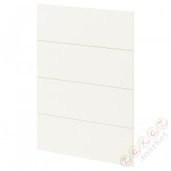 ⭐METOD⭐4 фасады посудомоечных машин, Vallstena белый, 60 cm⭐ИКЕА-59507243