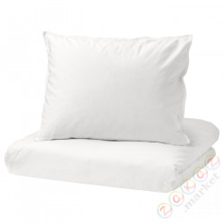 ⭐ANGSLILJA⭐Poszwa na kołdrę i posвызовka, белый, 150x200/50x60 cm⭐ИКЕА-40318563