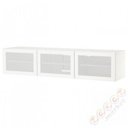 ⭐BESTA⭐Тумба под ТВ с дверь, белый/Mörtviken белый, 180x42x38 cm⭐ИКЕА-69417440