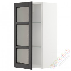 ⭐METOD⭐Шах половина/стакан Drz, белый/Lerhyttan черный морилка, 40x80 cm⭐ИКЕА-89454295