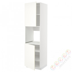 ⭐METOD⭐Шестой огромный 2dr/половина, белый/Vallstena белый, 60x60x220 cm⭐ИКЕА-19507377