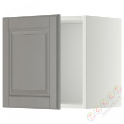 ⭐METOD⭐Навесной шкаф, белый/Bodbyn Серый, 40x40 cm⭐ИКЕА-39463320