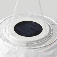 ⭐SOLVINDEN⭐Подвесной светильник na energię słon. LED, за пределами/овальный белый, 43 cm⭐ИКЕА-60514493