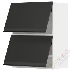 ⭐METOD⭐Уровень тсс 2 Drz, белый/Upplöv матантрацит, 60x80 cm⭐ИКЕА-49493072