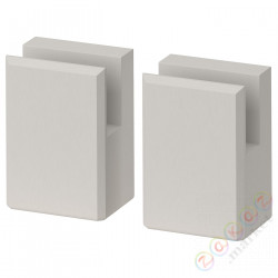 ⭐LERHYTTAN⭐Декоративная ножка плинтуса, светло-серый, 8 cm⭐ИКЕА-90397807