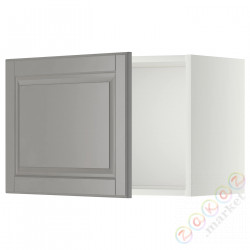 ⭐METOD⭐Навесной шкаф, белый/Bodbyn Серый, 60x40 cm⭐ИКЕА-09469366