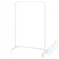 ⭐MULIG⭐Вешалка на ubrania, белый, 99x152 cm⭐ИКЕА-60179434