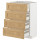 ⭐METOD / MAXIMERA⭐Sза st 4fr/4шу, белый/Forsbacka дуб, 60x37 cm⭐ИКЕА-79509203