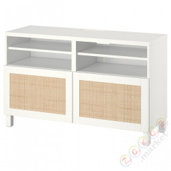 ⭐BESTA⭐Тумба под ТВ с дверь, белый/Studsviken/Stubbarp белый, 120x42x74 cm⭐ИКЕА-99420498