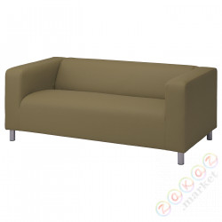 ⭐KLIPPAN⭐Диван 2-человекowa, Vissle żółto-зеленый⭐ИКЕА-09399726