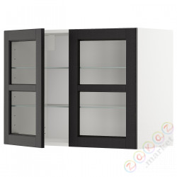 ⭐METOD⭐Шах половина/2 стакан Drz, белый/Lerhyttan черный морилка, 80x60 cm⭐ИКЕА-59454536