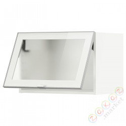 ⭐METOD⭐Шестой уровень/стакан дверь, белый/Матовое стекло Jutis60x40 cm⭐ИКЕА-99391919