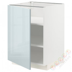 ⭐METOD⭐Кабинет ул./полки, белый/Kallarp jasnoсерый-синий, 60x60 cm⭐ИКЕА-89478809