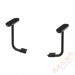 ⭐FLINTAN⭐Подлокотники 2 шт., черный⭐ИКЕА-10489033