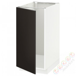 ⭐METOD⭐Кабинет stj. на раковине/Сортировать. трата, белый/Кунгсбака антрацит, 40x60 cm⭐ИКЕА-19461911