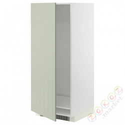 ⭐METOD⭐Шкаф, высокий лед/проживающий, белый/Stensund светло-зеленый, 60x60x140 cm⭐ИКЕА-49487491