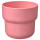 ⭐FORENLIG⭐Крышка для цветочного горшка, внутренности/снаружи розовый, 9 cm⭐ИКЕА-10535997