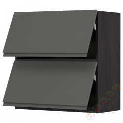 ⭐METOD⭐Уровень тсс 2 Drz, черный/Voxtorpтемно-серый, 80x80 cm⭐ИКЕА-69391765