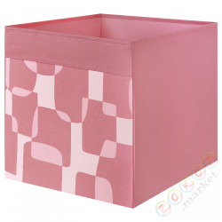 ⭐DRONA⭐Коробка, розовый/белый, 33x38x33 cm⭐ИКЕА-20566648
