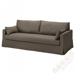 ⭐HYLTARP⭐Диван 3-человекowa, Gransel серо-коричневый⭐ИКЕА-99489628