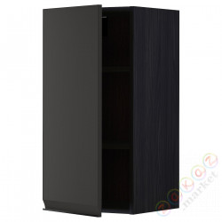 ⭐METOD⭐Навесной шкаф с полками, черный/Upplöv матантрацит, 40x80 cm⭐ИКЕА-19495548