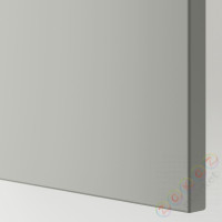 ⭐METOD⭐Высокий шкаф/домашний интерьер, белый/Havstorp светло-серый, 60x60x220 cm⭐ИКЕА-09537978