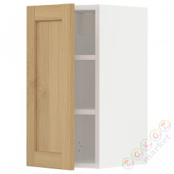 ⭐METOD⭐Навесной шкаф с полками, белый/Forsbacka дуб, 30x60 cm⭐ИКЕА-19509362