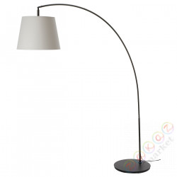 ⭐SKOTTORP / SKAFTET⭐Наполная лампа, дуга, светло-серый⭐ИКЕА-49387547