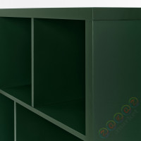 ⭐KALLAX⭐Книжный шкаф, темно-зеленый, 147x77 cm⭐ИКЕА-40562079