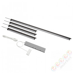 ⭐OVERSIDAN / TRADFRI⭐Zestaw oświetl, темно-серый⭐ИКЕА-99442867