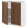 ⭐METOD⭐Кабинет stj/полки/2 дверь, белый Enköping/коричневый орех, 80x37 cm⭐ИКЕА-19475017 ⭐METOD⭐Кабинет stj/полки/2 дверь, белый Enköping/коричневый орех, 80x37 cm⭐ИКЕА-19475017