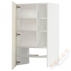 ⭐METOD⭐Шкаф okaнадa сполка/Drzс упражнениями, белый/Bodbyn сливочный, 60x100 cm⭐ИКЕА-19504208