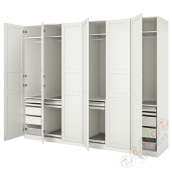 ⭐PAX / TYSSEDAL⭐Комбинация шкафов, белый/белый, 300x60x236 cm⭐ИКЕА-09325047