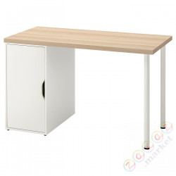 ⭐LAGKAPTEN / ALEX⭐стол письменный, белое пятно/подражание. белый дуб, 120x60 cm⭐ИКЕА-69521446